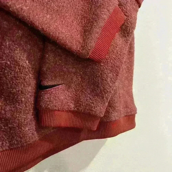 Nike oversized sweatshirt size XS in mauve pink color pre owned great condition - Picture 5 of 7